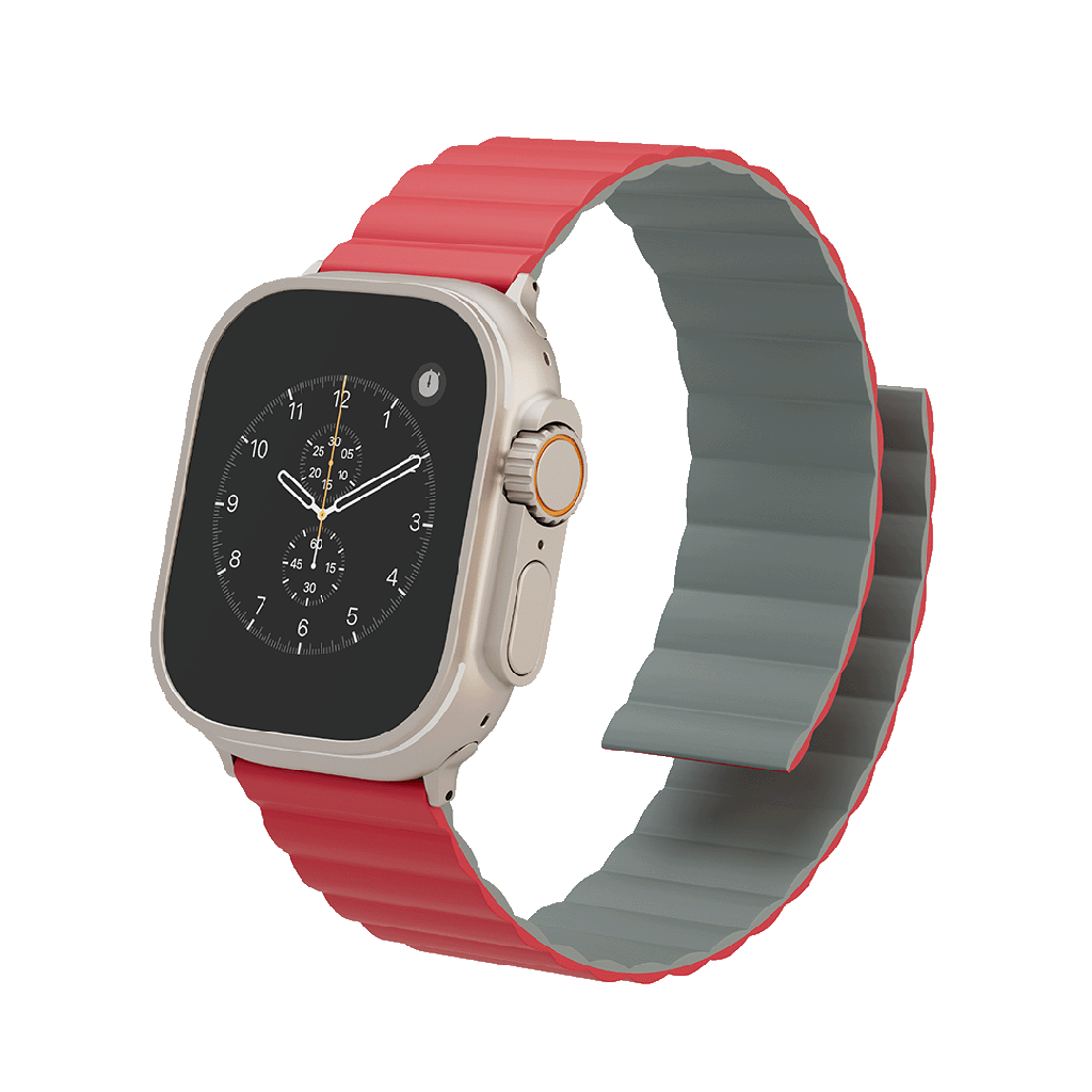 Cosmo Magnet Silicone Watch Band for Apple and Samsung Levelo